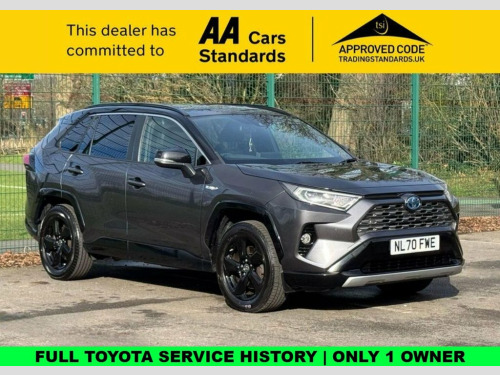 Toyota RAV4  2.5 VVT-h Dynamic SUV 5dr Petrol Hybrid CVT Euro 6