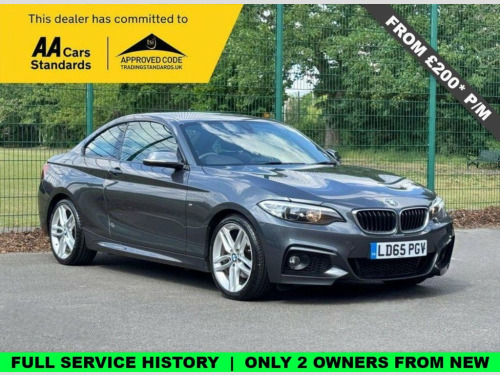 BMW 2 Series  2.0 220i M Sport Coupe 2dr Petrol Manual Euro 6 (s
