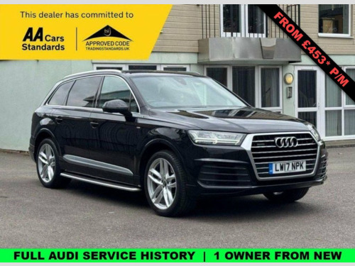 Audi Q7  3.0 TDI V6 S line SUV 5dr Diesel Tiptronic quattro
