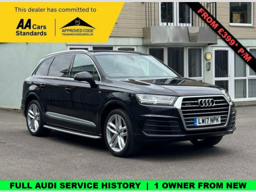 Audi Q7  3.0 TDI V6 S line SUV 5dr Diesel Tiptronic quattro
