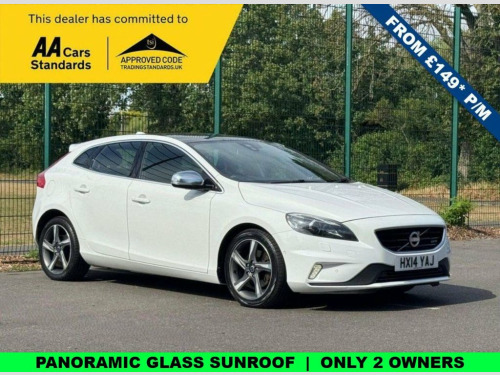 Volvo V40  1.6 T4 R-Design Lux Nav Hatchback 5dr Petrol Power