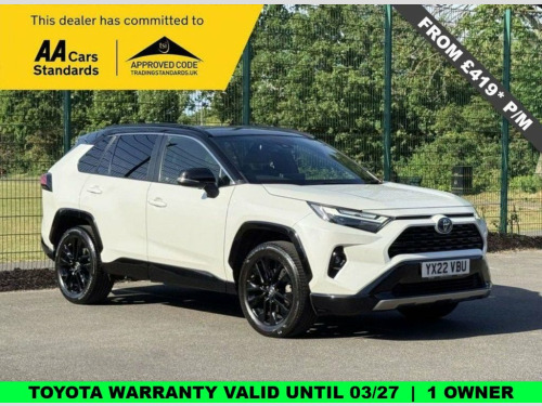 Toyota RAV4  2.5 VVT-h GPF Dynamic SUV 5dr Petrol Hybrid CVT Eu