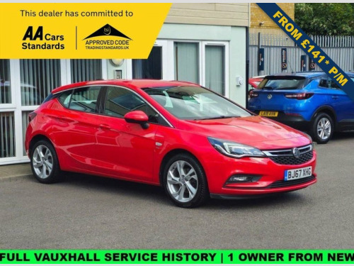 Vauxhall Astra  1.4i Turbo SRi Hatchback 5dr Petrol Manual Euro 6 