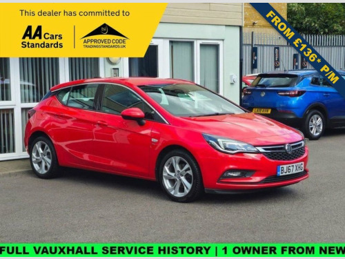Vauxhall Astra  1.4i Turbo SRi Hatchback 5dr Petrol Manual Euro 6 