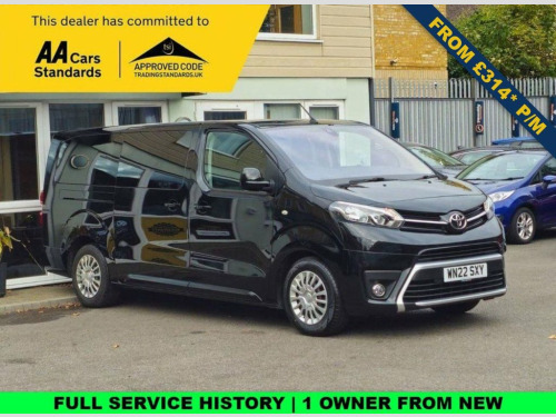 Toyota PROACE Verso  2.0D Shuttle Long MPV 5dr Diesel Manual LWB Euro 6 