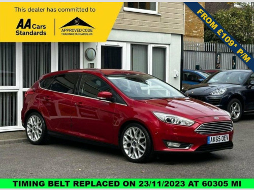 Ford Focus  1.0T EcoBoost Titanium X Hatchback 5dr Petrol Manu