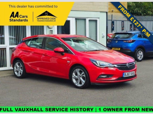 Vauxhall Astra  1.4i Turbo SRi Hatchback 5dr Petrol Manual Euro 6 