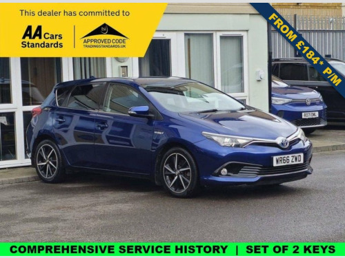 Toyota Auris  1.8 VVT-h Design Hatchback 5dr Petrol Hybrid CVT E 