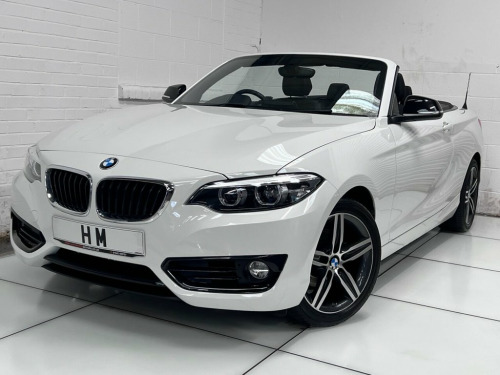 BMW 2 Series  1.5 218i GPF Sport Convertible 2dr Petrol Auto Eur