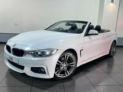 BMW 4 Series  2.0 420d M Sport Convertible 2dr Diesel Auto Euro 