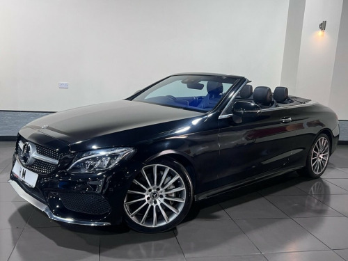 Mercedes-Benz C-Class C300 2.0 C300 AMG Line Cabriolet 2dr Petrol G-Tronic+ E