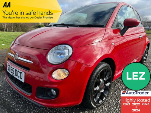 Fiat 500  1.2 S Hatchback 3dr Petrol Manual Euro 6 (s/s) (69