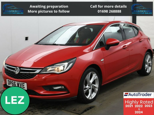 Vauxhall Astra  1.4i Turbo SRi Hatchback 5dr Petrol Manual Euro 6 