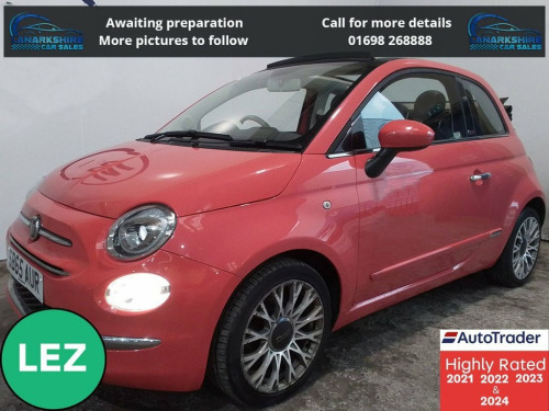 Fiat 500C  1.2 ECO Lounge Convertible 2dr Petrol Manual Euro 