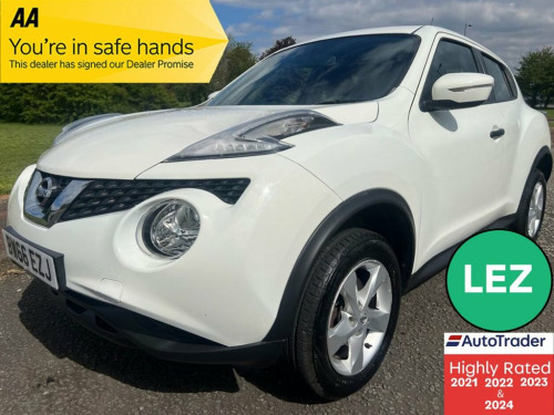 Nissan Juke  1.6 Visia SUV 5dr Petrol Manual Euro 6 (94 ps) Par