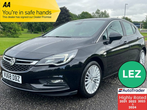 Vauxhall Astra  1.6i Turbo GPF Elite Nav Hatchback 5dr Petrol Manu