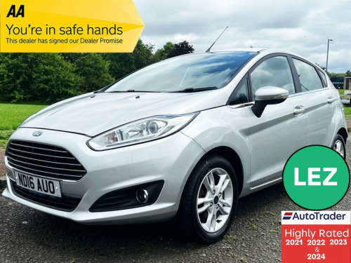 Ford Fiesta  1.25 Zetec Hatchback 5dr Petrol Manual Euro 6 (82 