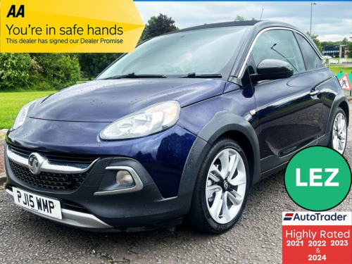 Vauxhall ADAM  1.2 16v ROCKS AIR Hatchback 3dr Petrol Manual Euro