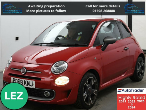 Fiat 500  1.2 S Hatchback 3dr Petrol Manual Euro 6 (s/s) (69