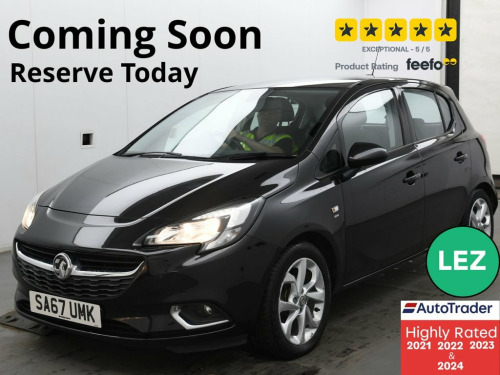 Vauxhall Corsa  1.4i ecoTEC SRi Hatchback 5dr Petrol Manual Euro 6