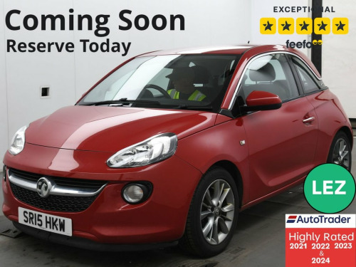 Vauxhall ADAM  1.2i JAM Hatchback 3dr Petrol Manual Euro 6 (70 ps