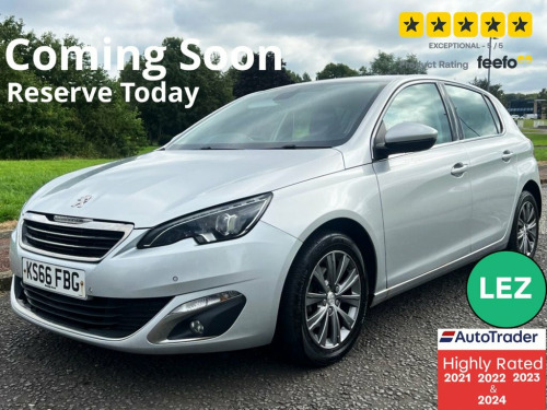 Peugeot 308  1.6 BlueHDi Allure Hatchback 5dr Diesel Manual Eur