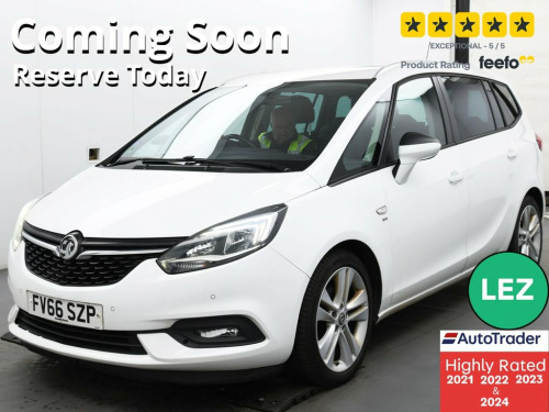 Vauxhall Zafira Tourer  1.4i Turbo SRi MPV 5dr Petrol Manual Euro 6 (140 p