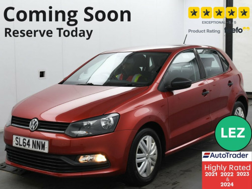 Volkswagen Polo  1.0 BlueMotion Tech S Hatchback 5dr Petrol Manual 