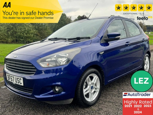 Ford Ka+  1.2 Ti-VCT Zetec Hatchback 5dr Petrol Manual Euro 