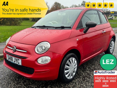 Fiat 500  1.2 Pop Hatchback 3dr Petrol Manual Euro 6 (s/s) (