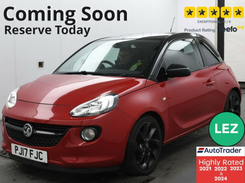 Vauxhall ADAM  1.2i ecoFLEX ENERGISED Hatchback 3dr Petrol Manual