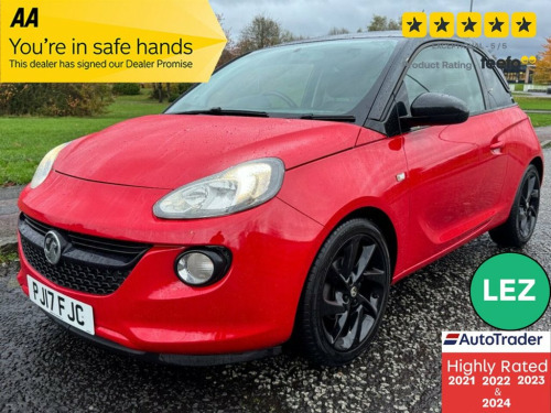Vauxhall ADAM  1.2i ecoFLEX ENERGISED Hatchback 3dr Petrol Manual