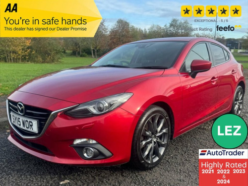 Mazda Mazda3  2.0 SKYACTIV-G Sport Nav Hatchback 5dr Petrol Manu