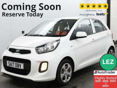 Kia Picanto  1.0 1 Air Hatchback 5dr Petrol Manual Euro 6 (65 b
