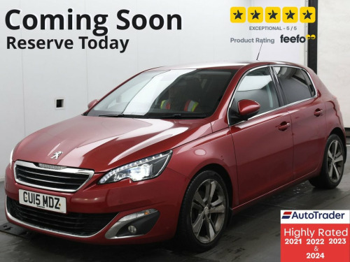 Peugeot 308  1.6 HDi Allure Hatchback 5dr Diesel Manual Euro 5 