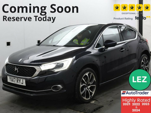 DS DS 4  1.6 BlueHDi Prestige Hatchback 5dr Diesel Manual E 