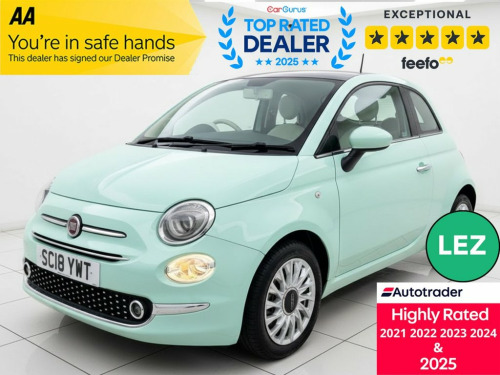 Fiat 500  1.2 Lounge Hatchback 3dr Petrol Manual Euro 6 (s/s 