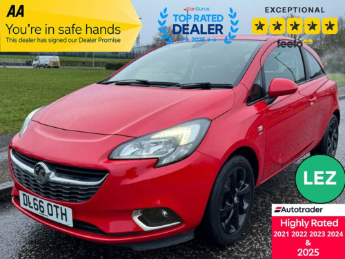 Vauxhall Corsa  1.0i Turbo ecoFLEX SRi Hatchback 3dr Petrol Manual 