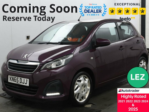 Peugeot 108  1.0 Active Hatchback 5dr Petrol Manual Euro 6 (68  