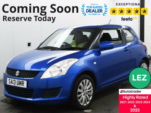 Suzuki Swift  1.2 SZ3 Hatchback 3dr Petrol Manual Euro 5 (94 ps) 