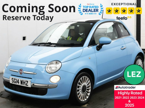Fiat 500  1.2 Lounge Hatchback 3dr Petrol Manual Euro 6 (s/s 