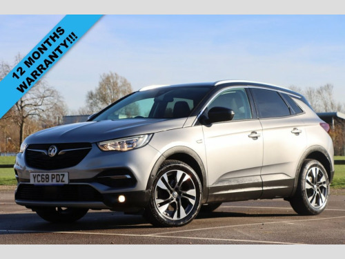 Vauxhall Grandland X  1.2 Turbo Sport Nav SUV 5dr Petrol Manual Euro 6 (