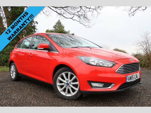 Ford Focus  1.0T EcoBoost Titanium Hatchback 5dr Petrol Manual