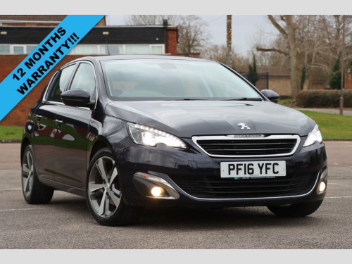 Peugeot 308  1.2 PureTech Allure Hatchback 5dr Petrol Manual Eu