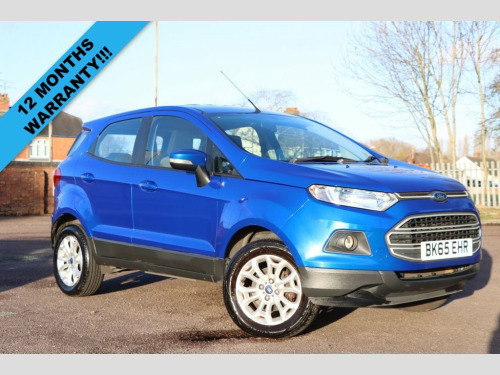 Ford EcoSport  1.5 Zetec SUV 5dr Petrol Manual 2WD Euro 5 (112 ps