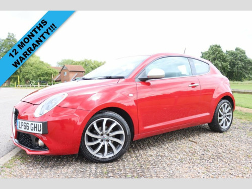Alfa Romeo MiTo  875 TB TwinAir Super Hatchback 3dr Petrol Manual E