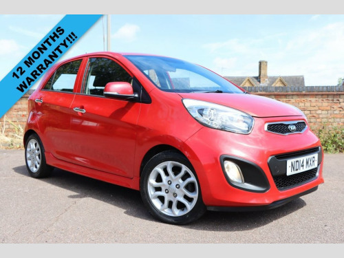 Kia Picanto  1.25 3 Hatchback 5dr Petrol Manual Euro 5 (84 bhp)