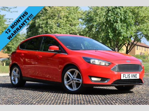 Ford Focus  1.0T EcoBoost Titanium Hatchback 5dr Petrol Manual