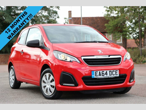 Peugeot 108  1.0 VTi Access Hatchback 3dr Petrol Manual Euro 5 