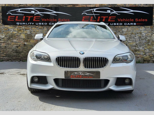 BMW 5 Series  2.0 520D M SPORT TOURING 5d 181 BHP +Cream Leather